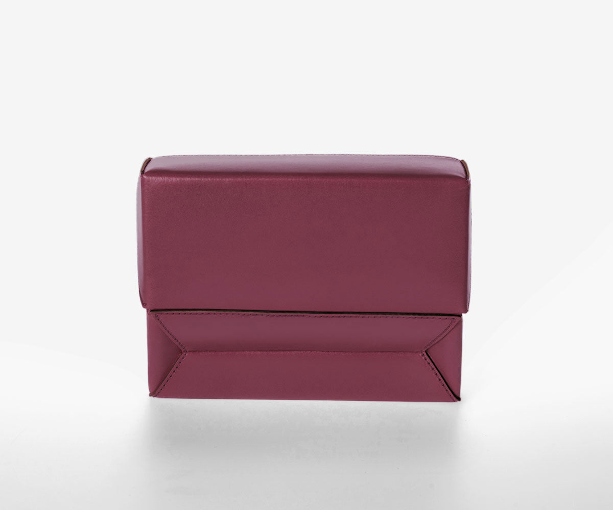 Merryl Tielman | matte berry Debby belt/crossbody bag