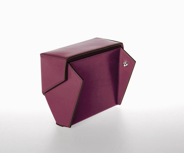 Merryl Tielman | matte berry Debby belt/crossbody bag