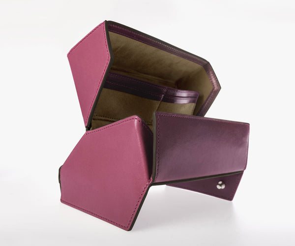 Merryl Tielman | matte berry Debby belt/crossbody bag