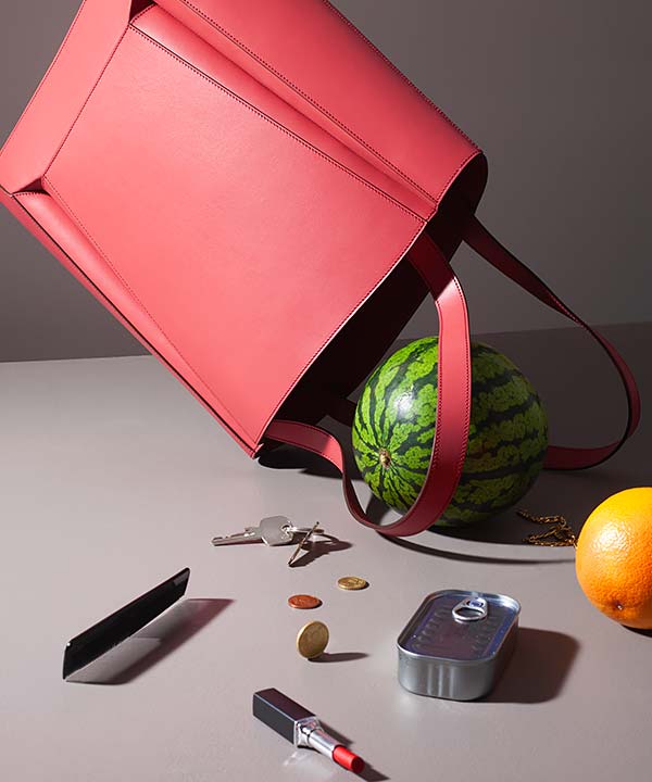 Merryl Tielman | matte berry Hans tote bag
