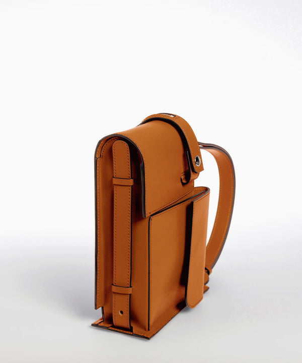 Merryl Tielman | shiny brandy Louwrens shoulder bag