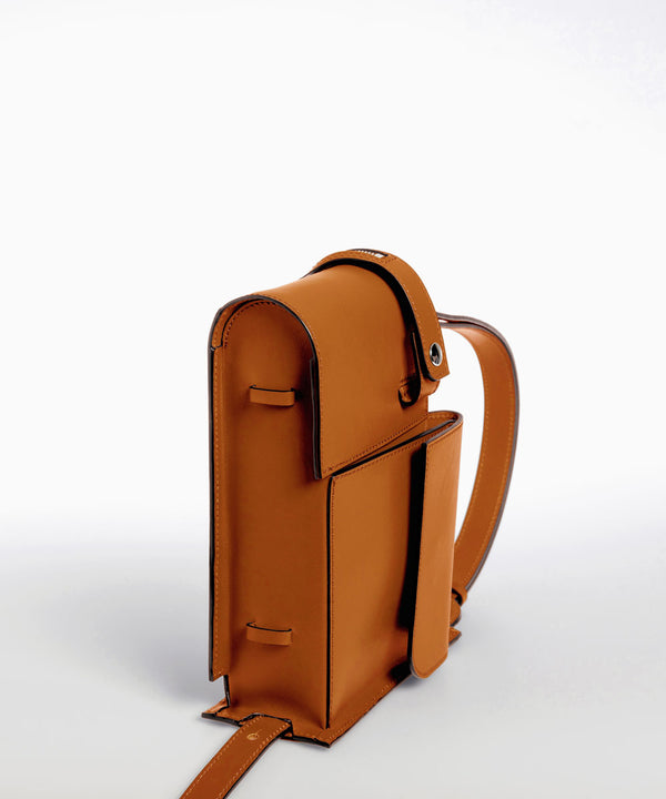 Merryl Tielman | shiny brandy Louwrens shoulder bag